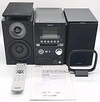 楽天スカイマーケットプラス【中古】SONY MD搭載オールインワンコンポ CMT-M35WM B ブラック