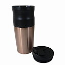 【中古】(未使用・未開封品)マクロス電動式 オールインワン コーヒーメーカー caf?ravel カフェラベル ブラック (豆を挽く、ドリップ、飲むがこれ一台で...