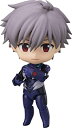 【中古】【非常に良い】ねんどろいど ヱヴァンゲリヲン新劇場版 渚カヲル プラグスーツVer. ノンスケール ABS&PVC製 塗装済み可動フィギュア G12224(3)