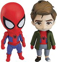 【中古】ねんどろいど マーベル スパイダーマン スパイダーバース ピーター パーカー スパイダーバースVer. DX ノンスケール ABS PVC製 塗装済み可動フ