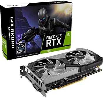 yÁzlu NVIDIA GeForce RTX2060  OtBbN{[h GDDR6 12GB GALAKURO GAMINGf GG-RTX2060-E12GB/DF ubN