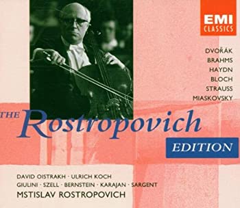 【中古】【非常に良い】Rostropovich As Cellist［CD］