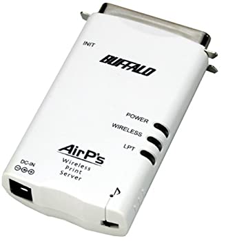 【中古】BUFFALO LPV2-WS11GC 11Mbps無線プリントサーバ AirPs