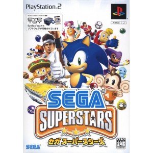 【中古】SEGA SuperStars (セガスーパースターズ) Eye Toy カメラ同梱版