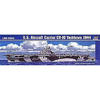 【中古】(未使用・未開封品)トランペッター 1/350 米海軍 空母 CV-10 ヨークタウン プラモデル