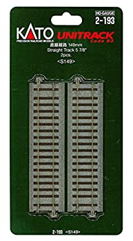 【中古】KATO HOゲージ 直線線路 149mm 2本入 2-193 鉄道模型用品