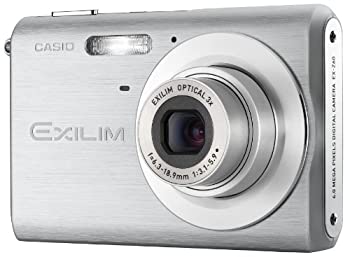 【中古】CASIO デジタルカメラ EX-Z60 EXILIM ZOOM シルバー