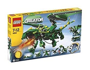 【中古】レゴ (LEGO) クリエイター・グリーンドラゴン 4894
