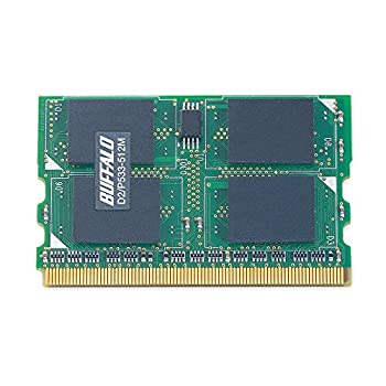 【中古】BUFFALO D2/P533-512M DDR2 SDRAM 172Pin MicroDIMM