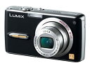 【中古】パナソニック デジタルカメラ LUMIX FX07 エクストラブラック DMC-FX07-K