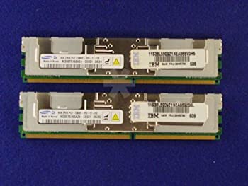 【中古】日本アイ・ビー・エム 2x2GB PC2-5300 CL5 DDR2 Chipkill FBDIMM 39M5791