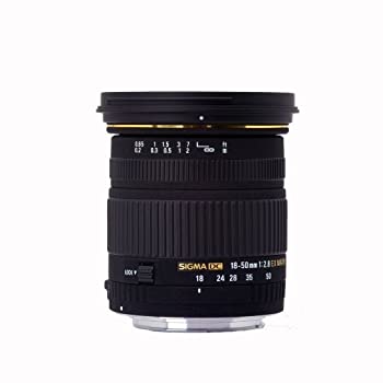 【中古】【非常に良い】シグマ 18-50mm F2.8 EX DC MACRO デジタル専用 キヤノン用