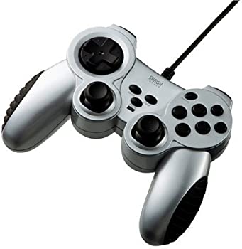 【中古】サンワサプライ USBゲームパッド JY-P70US