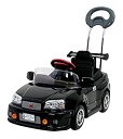 【中古】ミズタニ 押手付ペダルカー スカイラインGT-R R34 ブラック R34-H