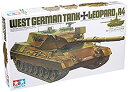 【中古】(未使用・未開封品)タミヤ 1/35 ミリタリーミニチュアシリーズ No.112 西ドイツ陸軍 レオパルドA4戦車 プラモデル 35112(3)