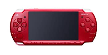 【中古】PSP「プレイステーション・ポータブル」 ディープ・レッド バリューパック (PSPJ-2000) 【メーカー生産終了】