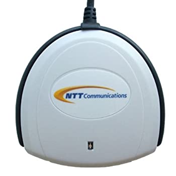 【中古】NTTコミュニケーションズ 接触型ICカードリーダー ライター e-Tax Win Mac対応 SCR3310-NTTCom