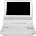 【中古】TOSHIBA ポータロウ 7V型ポータブルDVDプレーヤー ワンセグチューナーキット対応モデル SD-P71S ホワイト