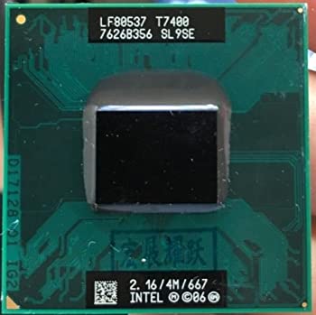 š[Intel] Core 2 Duo T7400 Х CPU 2.16GHz 4M Cache 667MHz FSB SL9SE