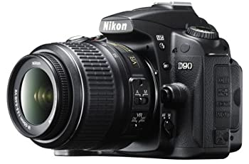 【中古】【非常に良い】Nikon デジタル一眼レフカメラ D90 AF-S DX 18-55 VRレンズキット D90LK18-55