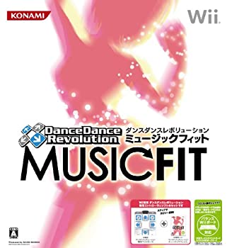 【中古】ダンスダンスレボリューション ミュージックフィット(マット同梱版) - Wii