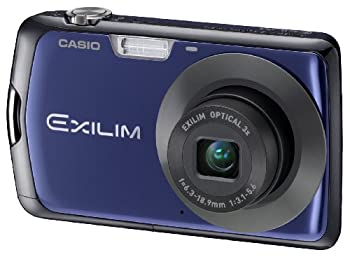 【中古】CASIO デジタルカメラ EXILIM EX-Z330 ブルー EX-Z330BE