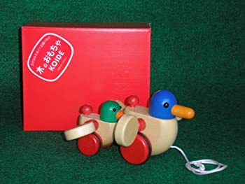 【中古】【木のおもちゃ】プルトイ*ファミリーダック*日本製