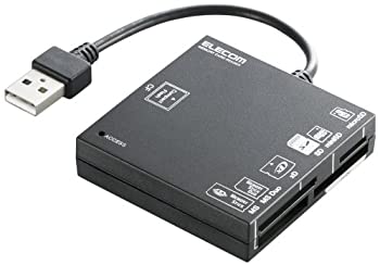 【中古】【2010年モデル】ELECOM カードリーダライタ USB2.0対応 SD+MS+CF+XD ブラック MR-A004BK【メーカー名】エレコム【メーカー型番】MR-A004BK【ブランド名】エレコム【商品説明】【2010年モデル】ELECOM カードリーダライタ USB2.0対応 SD+MS+CF+XD ブラック MR-A004BK当店では初期不良に限り、商品到着から7日間は返品を 受付けております。他モールとの併売品の為、完売の際はご連絡致しますのでご了承ください。中古品の商品タイトルに「限定」「初回」「保証」などの表記がありましても、特典・付属品・保証等は付いておりません。品名に【import】【輸入】【北米】【海外】等の国内商品でないと把握できる表記商品について国内のDVDプレイヤー、ゲーム機で稼働しない場合がございます。予めご了承の上、購入ください。掲載と付属品が異なる場合は確認のご連絡をさせていただきます。ご注文からお届けまで1、ご注文⇒ご注文は24時間受け付けております。2、注文確認⇒ご注文後、当店から注文確認メールを送信します。3、お届けまで3〜10営業日程度とお考えください。4、入金確認⇒前払い決済をご選択の場合、ご入金確認後、配送手配を致します。5、出荷⇒配送準備が整い次第、出荷致します。配送業者、追跡番号等の詳細をメール送信致します。6、到着⇒出荷後、1〜3日後に商品が到着します。　※離島、北海道、九州、沖縄は遅れる場合がございます。予めご了承下さい。お電話でのお問合せは少人数で運営の為受け付けておりませんので、メールにてお問合せお願い致します。営業時間　月〜金　11:00〜17:00お客様都合によるご注文後のキャンセル・返品はお受けしておりませんのでご了承ください。