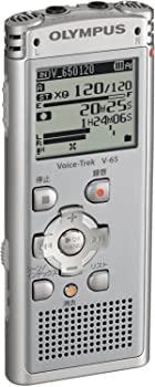 【中古】【非常に良い】OLYMPUS ICレコーダー 2GB Voice-Trek MP3/WMA SLV ライトシルバー V-65
