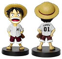 【中古】ボビングヘッド ONE PIECE シリーズ モンキー D ルフィ マリーンズVer.