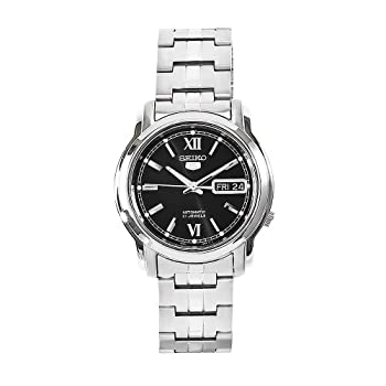 【中古】SEIKO5 セイコー5 腕時計 オートマチック メンズウォッチ SNKK81K1 ブラック [並行輸入品]【メーカー名】SEIKO【メーカー型番】SNKK81【ブランド名】SEIKO(セイコーimport)【商品説明】SEIKO5 セイコー5 腕時計 オートマチック メンズウォッチ SNKK81K1 ブラック [並行輸入品]当店では初期不良に限り、商品到着から7日間は返品を 受付けております。他モールとの併売品の為、完売の際はご連絡致しますのでご了承ください。中古品の商品タイトルに「限定」「初回」「保証」などの表記がありましても、特典・付属品・保証等は付いておりません。品名に【import】【輸入】【北米】【海外】等の国内商品でないと把握できる表記商品について国内のDVDプレイヤー、ゲーム機で稼働しない場合がございます。予めご了承の上、購入ください。掲載と付属品が異なる場合は確認のご連絡をさせていただきます。ご注文からお届けまで1、ご注文⇒ご注文は24時間受け付けております。2、注文確認⇒ご注文後、当店から注文確認メールを送信します。3、お届けまで3〜10営業日程度とお考えください。4、入金確認⇒前払い決済をご選択の場合、ご入金確認後、配送手配を致します。5、出荷⇒配送準備が整い次第、出荷致します。配送業者、追跡番号等の詳細をメール送信致します。6、到着⇒出荷後、1〜3日後に商品が到着します。　※離島、北海道、九州、沖縄は遅れる場合がございます。予めご了承下さい。お電話でのお問合せは少人数で運営の為受け付けておりませんので、メールにてお問合せお願い致します。営業時間　月〜金　11:00〜17:00お客様都合によるご注文後のキャンセル・返品はお受けしておりませんのでご了承ください。