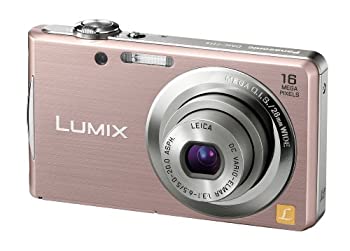 【中古】【非常に良い】パナソニック デジタルカメラ LUMIX FH5 ピンクゴールド DMC-FH5-N