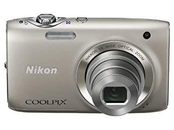 【中古】NikonデジタルカメラCOOLPIX S3100 シャンパンシルバー S3100SL