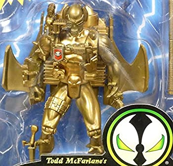 【中古】【非常に良い】SPAWN　限定版フィギュア　ゴールドパイロットスポーン