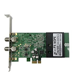 【中古】PLEX PCI Express接続 地上デジタル・BS・CS対応TVチューナー PX-W3PE REV1.3【メーカー名】PLEX【メーカー型番】PX-W3PE REV1.3【ブランド名】プレックス【商品説明】PLEX PCI Express接続 地上デジタル・BS・CS対応TVチューナー PX-W3PE REV1.3当店では初期不良に限り、商品到着から7日間は返品を 受付けております。他モールとの併売品の為、完売の際はご連絡致しますのでご了承ください。中古品の商品タイトルに「限定」「初回」「保証」などの表記がありましても、特典・付属品・保証等は付いておりません。品名に【import】【輸入】【北米】【海外】等の国内商品でないと把握できる表記商品について国内のDVDプレイヤー、ゲーム機で稼働しない場合がございます。予めご了承の上、購入ください。掲載と付属品が異なる場合は確認のご連絡をさせていただきます。ご注文からお届けまで1、ご注文⇒ご注文は24時間受け付けております。2、注文確認⇒ご注文後、当店から注文確認メールを送信します。3、お届けまで3〜10営業日程度とお考えください。4、入金確認⇒前払い決済をご選択の場合、ご入金確認後、配送手配を致します。5、出荷⇒配送準備が整い次第、出荷致します。配送業者、追跡番号等の詳細をメール送信致します。6、到着⇒出荷後、1〜3日後に商品が到着します。　※離島、北海道、九州、沖縄は遅れる場合がございます。予めご了承下さい。お電話でのお問合せは少人数で運営の為受け付けておりませんので、メールにてお問合せお願い致します。営業時間　月〜金　11:00〜17:00お客様都合によるご注文後のキャンセル・返品はお受けしておりませんのでご了承ください。