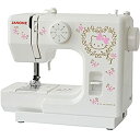 【中古】JANOME サンリオ ハローキティ 電動ミシン コンパクト KT-35