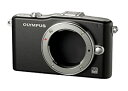 【中古】OLYMPUS ミラーレス一眼 PEN mini E-PM1 ボディ ブラック E-PM1 BODY BLK