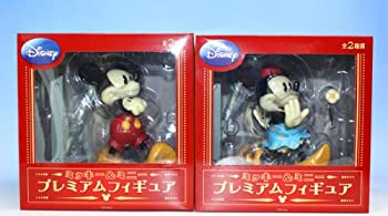 [중고] 미키 & 미니 프리미엄 피겨 디즈니 PM Disney 세가 (전 2 종 풀 세트 + 포스터 덤 포함)