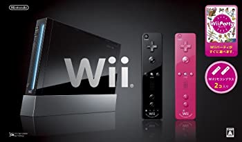 【中古】Wii本体(クロ) Wiiリモコンプラス2個、Wiiパーティ同梱 【メーカー生産終了】【メーカー名】任天堂【メーカー型番】【ブランド名】任天堂【商品説明】Wii本体(クロ) Wiiリモコンプラス2個、Wiiパーティ同梱 【メーカー生産終了】当店では初期不良に限り、商品到着から7日間は返品を 受付けております。他モールとの併売品の為、完売の際はご連絡致しますのでご了承ください。中古品の商品タイトルに「限定」「初回」「保証」などの表記がありましても、特典・付属品・保証等は付いておりません。品名に【import】【輸入】【北米】【海外】等の国内商品でないと把握できる表記商品について国内のDVDプレイヤー、ゲーム機で稼働しない場合がございます。予めご了承の上、購入ください。掲載と付属品が異なる場合は確認のご連絡をさせていただきます。ご注文からお届けまで1、ご注文⇒ご注文は24時間受け付けております。2、注文確認⇒ご注文後、当店から注文確認メールを送信します。3、お届けまで3〜10営業日程度とお考えください。4、入金確認⇒前払い決済をご選択の場合、ご入金確認後、配送手配を致します。5、出荷⇒配送準備が整い次第、出荷致します。配送業者、追跡番号等の詳細をメール送信致します。6、到着⇒出荷後、1〜3日後に商品が到着します。　※離島、北海道、九州、沖縄は遅れる場合がございます。予めご了承下さい。お電話でのお問合せは少人数で運営の為受け付けておりませんので、メールにてお問合せお願い致します。営業時間　月〜金　11:00〜17:00お客様都合によるご注文後のキャンセル・返品はお受けしておりませんのでご了承ください。