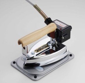 【中古】【非常に良い】5型自動タキイ式工業用アイロン5型サーモスタッド有り