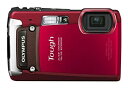 【中古】(未使用・未開封品)OLYMPUS デジタルカメラ TG-820 レッド 10m防水 2m耐落下衝撃 -10℃耐低温 耐荷重100kg 1200万画素 ...