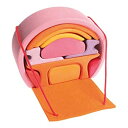 【中古】(未使用・未開封品)Grimm's Spiel & Holz Design(グリムス社)スマートハウス 積み木のドールハウス ピンク【GRI-10880...