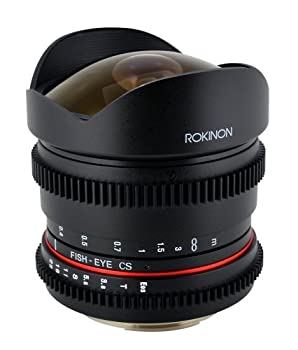 【中古】Rokinon 8mm T/3.8 Fisheye Cine Lens for Nikon 【並行輸入】