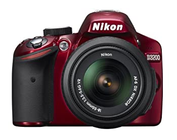 【中古】【非常に良い】Nikon デジタル一眼レフカメラ D3200 レンズキット AF-S DX NIKKOR 18-55mm f/3.5-5.6G VR付属 レッド D3200LKRD【メーカー名】Nikon【メーカー型番】D3200RDLK【ブランド名】Nikon【商品説明】Nikon デジタル一眼レフカメラ D3200 レンズキット AF-S DX NIKKOR 18-55mm f/3.5-5.6G VR付属 レッド D3200LKRD当店では初期不良に限り、商品到着から7日間は返品を 受付けております。他モールとの併売品の為、完売の際はご連絡致しますのでご了承ください。中古品の商品タイトルに「限定」「初回」「保証」などの表記がありましても、特典・付属品・保証等は付いておりません。掲載と付属品が異なる場合は確認のご連絡をさせていただきます。ご注文からお届けまで1、ご注文⇒ご注文は24時間受け付けております。2、注文確認⇒ご注文後、当店から注文確認メールを送信します。3、お届けまで3〜10営業日程度とお考えください。4、入金確認⇒前払い決済をご選択の場合、ご入金確認後、配送手配を致します。5、出荷⇒配送準備が整い次第、出荷致します。配送業者、追跡番号等の詳細をメール送信致します。6、到着⇒出荷後、1〜3日後に商品が到着します。　※離島、北海道、九州、沖縄は遅れる場合がございます。予めご了承下さい。お電話でのお問合せは少人数で運営の為受け付けておりませんので、メールにてお問合せお願い致します。営業時間　月〜金　11:00〜17:00お客様都合によるご注文後のキャンセル・返品はお受けしておりませんのでご了承ください。ご来店ありがとうございます。