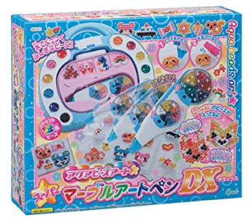 【中古】(未使用 未開封品)アクアビーズアート☆ スーパーマーブルアートペンDX AQ-S27