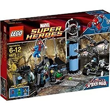 【中古】レゴ　スパイダーマン　LEGO　6873 Spider-Man's Doc Oc Ambush 　並行輸入品【メーカー名】【メーカー型番】LA-AM-FU【ブランド名】レゴ【商品説明】レゴ　スパイダーマン　LEGO　6873 Spider-Man's Doc Oc Ambush 　並行輸入品当店では初期不良に限り、商品到着から7日間は返品を 受付けております。他モールとの併売品の為、完売の際はご連絡致しますのでご了承ください。中古品の商品タイトルに「限定」「初回」「保証」などの表記がありましても、特典・付属品・保証等は付いておりません。品名に【import】【輸入】【北米】【海外】等の国内商品でないと把握できる表記商品について国内のDVDプレイヤー、ゲーム機で稼働しない場合がございます。予めご了承の上、購入ください。掲載と付属品が異なる場合は確認のご連絡をさせていただきます。ご注文からお届けまで1、ご注文⇒ご注文は24時間受け付けております。2、注文確認⇒ご注文後、当店から注文確認メールを送信します。3、お届けまで3〜10営業日程度とお考えください。4、入金確認⇒前払い決済をご選択の場合、ご入金確認後、配送手配を致します。5、出荷⇒配送準備が整い次第、出荷致します。配送業者、追跡番号等の詳細をメール送信致します。6、到着⇒出荷後、1〜3日後に商品が到着します。　※離島、北海道、九州、沖縄は遅れる場合がございます。予めご了承下さい。お電話でのお問合せは少人数で運営の為受け付けておりませんので、メールにてお問合せお願い致します。営業時間　月〜金　11:00〜17:00お客様都合によるご注文後のキャンセル・返品はお受けしておりませんのでご了承ください。