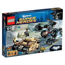 【中古】レゴ (LEGO) スーパー ヒーローズ バットマン vs ベイン :タンブラー チェイス 76001