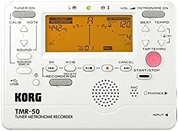 【中古】(未使用・未開封品)KORG チューナー/メトロノーム/レコーダー TMR-50 PW パールホワイト