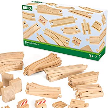 【中古】(未使用・未開封品)BRIO 50ピース追加レールセット 33772