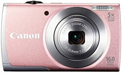 【中古】Canon デジタルカメラ PowerShot A2600 約1600万画素 光学5倍ズーム ピンク PSA2600(PK)